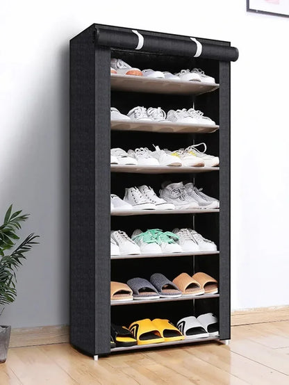 Armoire anti-poussière pour chaussures minimaliste