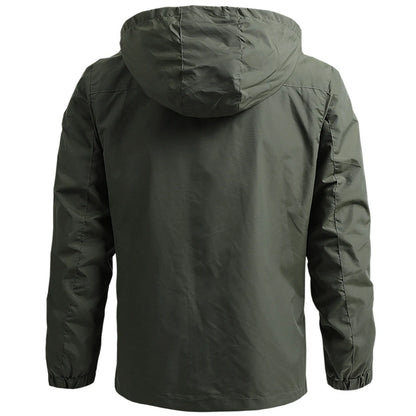 Tactical Windbreaker Men’s Hooded Jacket