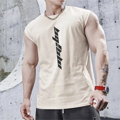 New Loose Fit Bodybuilding Tank Top for Men