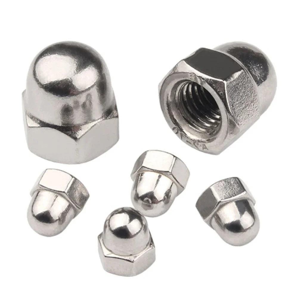 M3-M18 Acorn Cap 1-50 Pieces Nuts