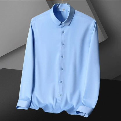 Luxury Silk Slim Fit Business Shirt