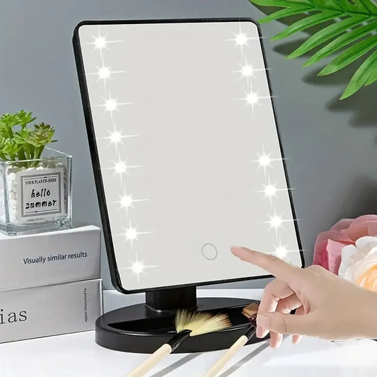 Lighted Makeup Mirror - Touch Screen Vanity Mirror