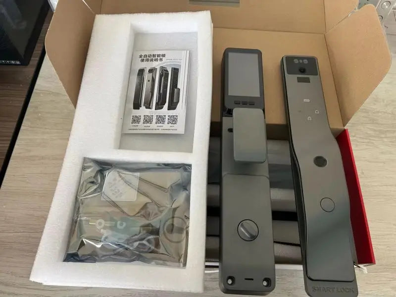 Tuya App Smart Fingerprint Door Lock with Camera