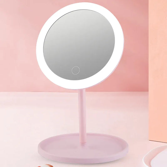 LED Lighted Magnification Vanity Mirror