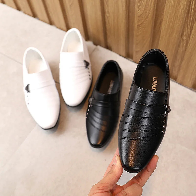 Boys Leather Dress Shoes - Boy Performance Leather Shoes