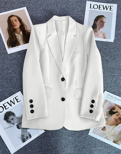 Blazer élégant pour femme de bureau printemps-été