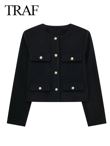 Women’s Cropped Bomber Jacket