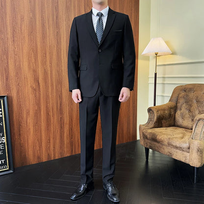 Stylish Men's Blazer and Pants Suit Set