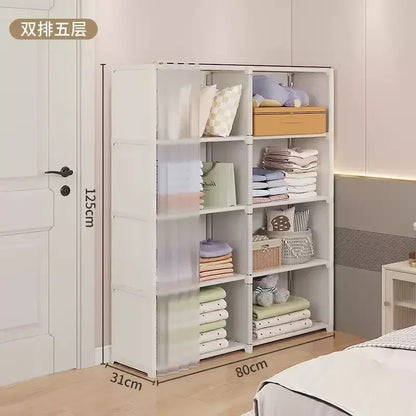 Dustproof Multi-layer Wardrobe Storage Rack