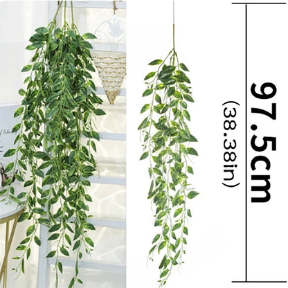 Artificial Green Ivy Vine Hanging Leaf Home Decor
