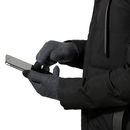 Herbst- und Winterreithandschuhe aus Wolle – Touchscreen-kompatibel