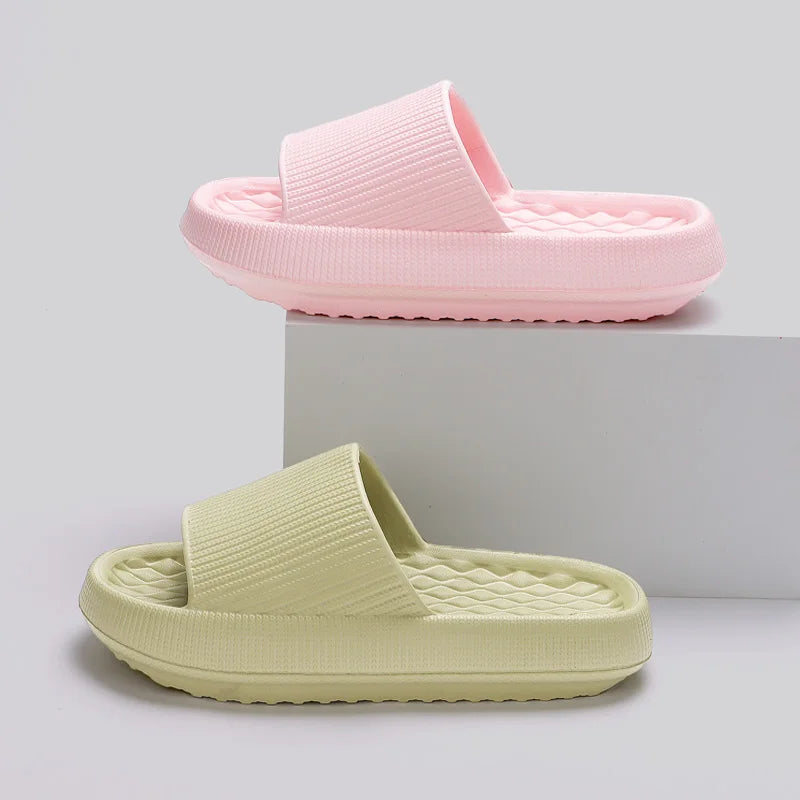 Dicke, rutschfeste Cloud-Flip-Flops mit Plateausohle