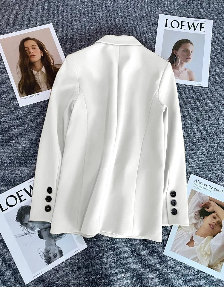 Blazer élégant pour femme de bureau printemps-été