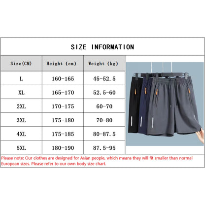 Ice Silk Men's Summer Shorts | Quick-Dry & Breathable