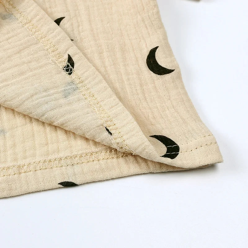 Freizeit-Set aus T-Shirt und Shorts mit Print für Kinder