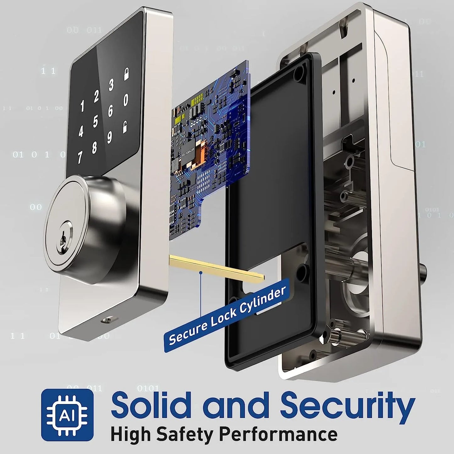 Touchscreen Keypad Smart Lock