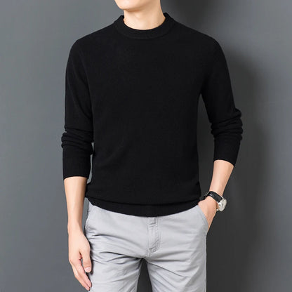 Casual Men's Long Sleeve Pullover Sweater