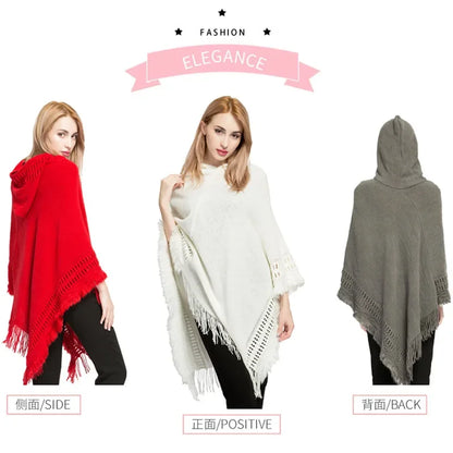 Fashionable Winter Ponchos and Oversized Capes for Women