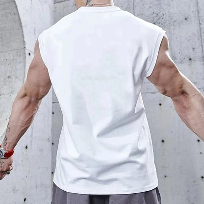New Loose Fit Bodybuilding Tank Top for Men