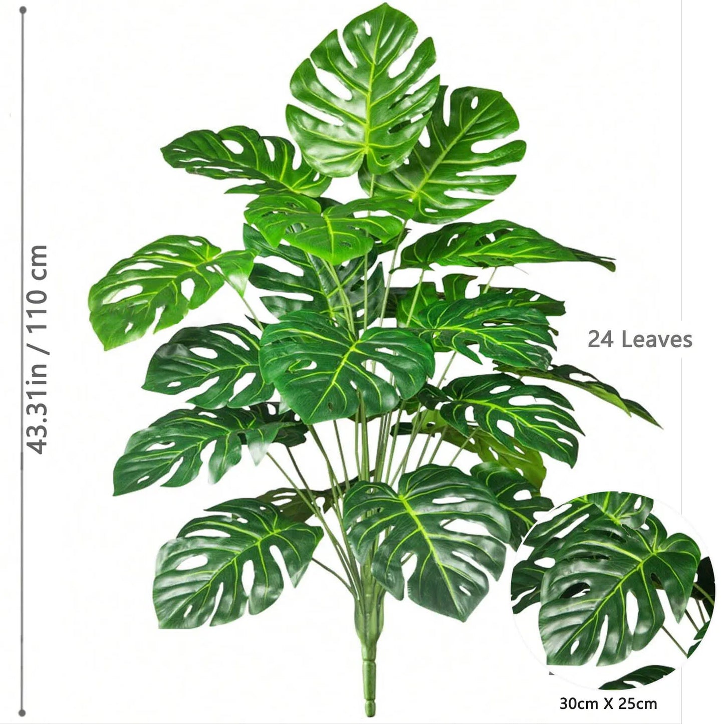 110 cm künstliche Monstera-Palme, Heimdekoration