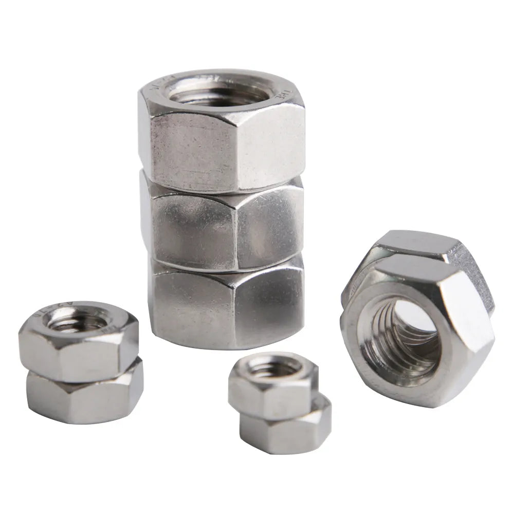 304 Stainless Steel Hexagon Assorted Nuts