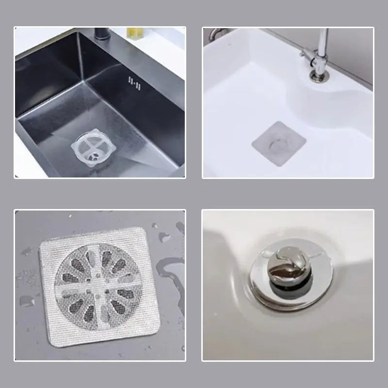 3/5PCS Disposable Shower Floor Drain Filter