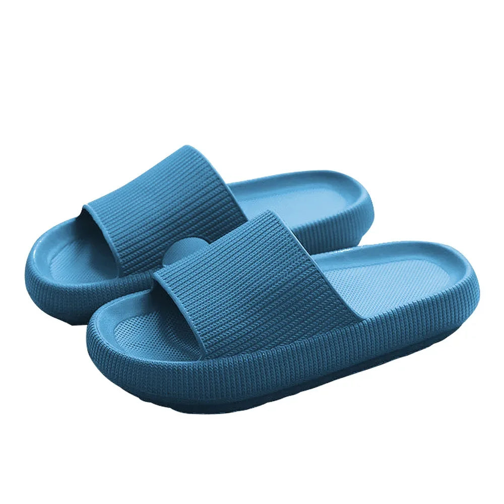 Pantoufles de salle de bain épaisses d'été pour femmes EVA
