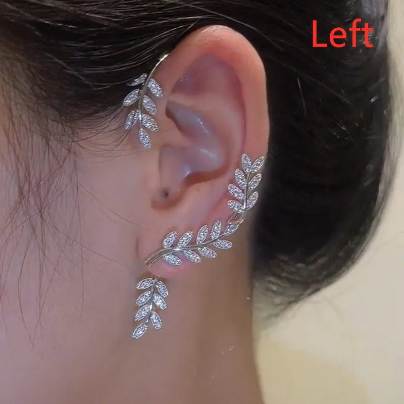 Luxury Star Butterfly Ear Cuffs