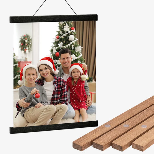 Magnetic Wood DIY Poster Frame