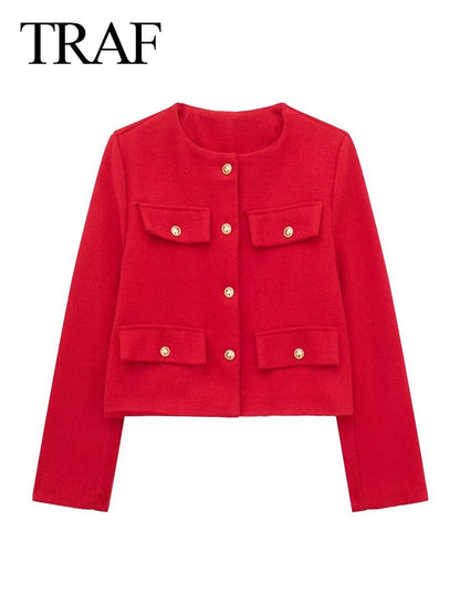 Women’s Cropped Bomber Jacket