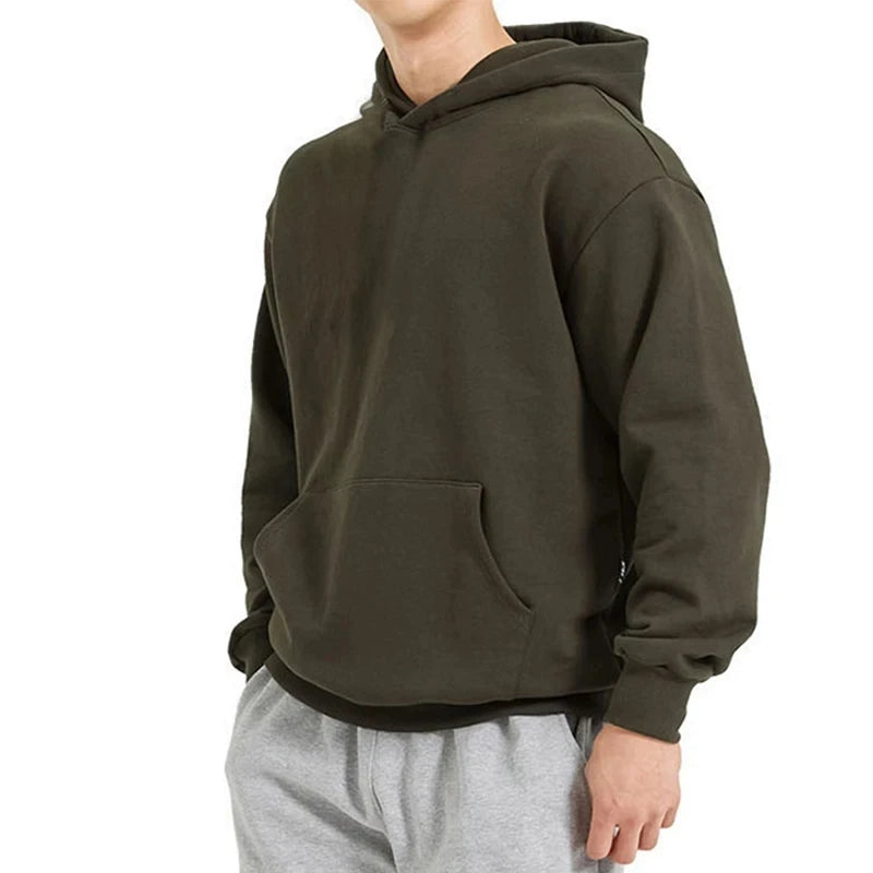 Lässiger Baumwoll-Hoodie für Herren