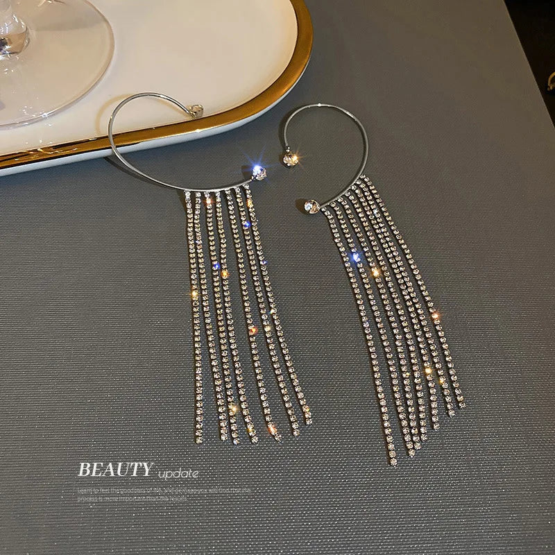 Luxury Star Butterfly Ear Cuffs