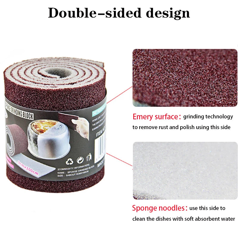 Versatile Kitchen Eraser Sponge for Pans & Dishes