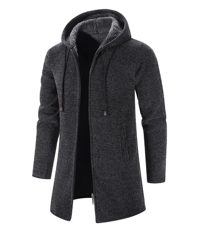 Men's  Autumn Winter Hot Warm Zipper Cardigan Sweaters