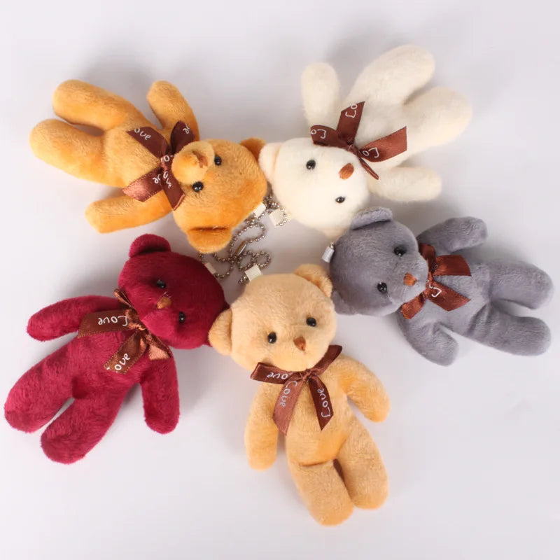 10 Stück/Packung gefüllte Plüsch-Teddybären für Kinder