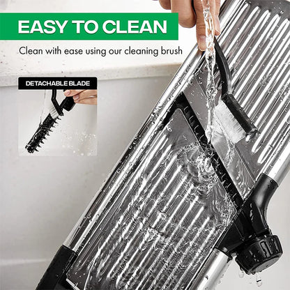 Mandoline réglable en acier inoxydable pour couper les légumes, les pommes de terre, les tomates, les oignons et les carottes