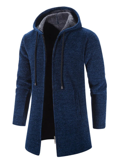 Men's  Autumn Winter Hot Warm Zipper Cardigan Sweaters