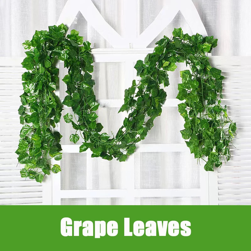 Artificial Green Ivy Vine Hanging Leaf Home Decor
