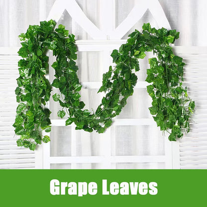 Artificial Green Ivy Vine Hanging Leaf Home Decor