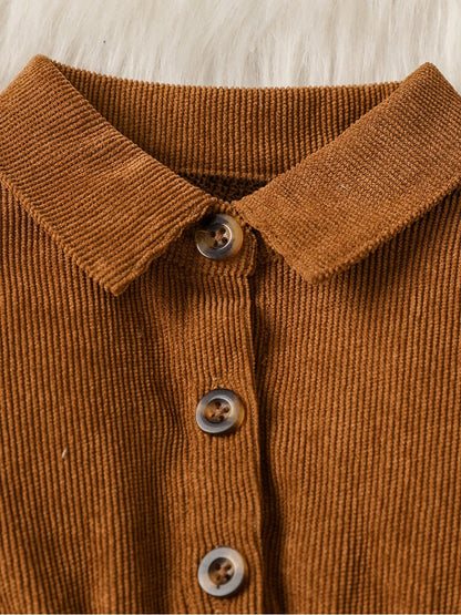 Baby Girls Long Sleeve Fashion Dress