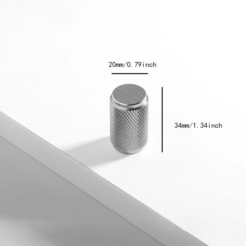 Minimalist Single Hole Round Cabinet Knobs