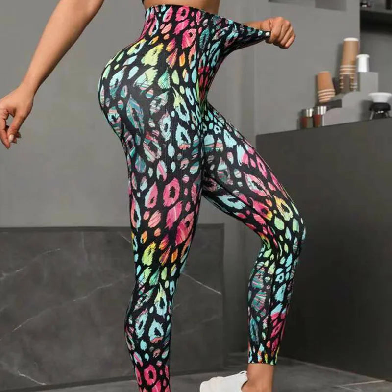 Seamless High Waisted Leggings and Top Set