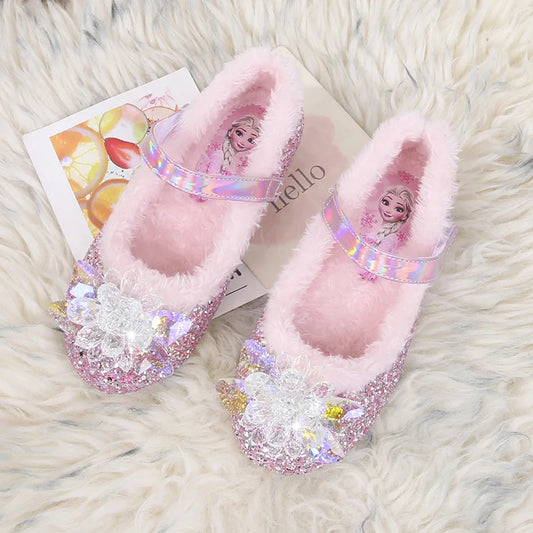 Disney Princess Crystal Rhinestone Party Shoes