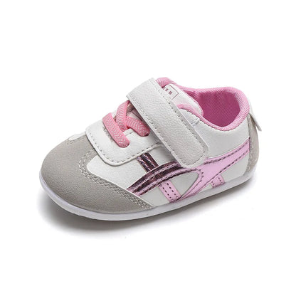 Baby Jungen Mädchen Weiche Sohle Kleinkinder Walk Rutschfeste Turnschuhe