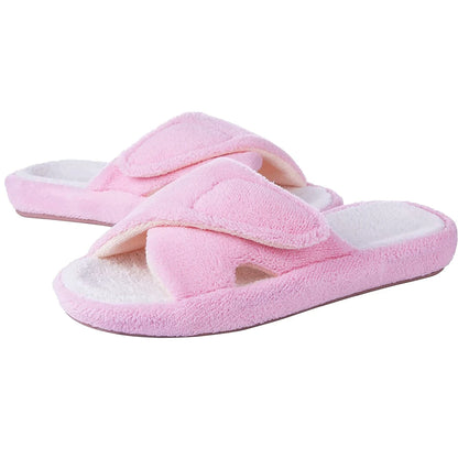 Cozy Fuzzy Slippers with Arch Support