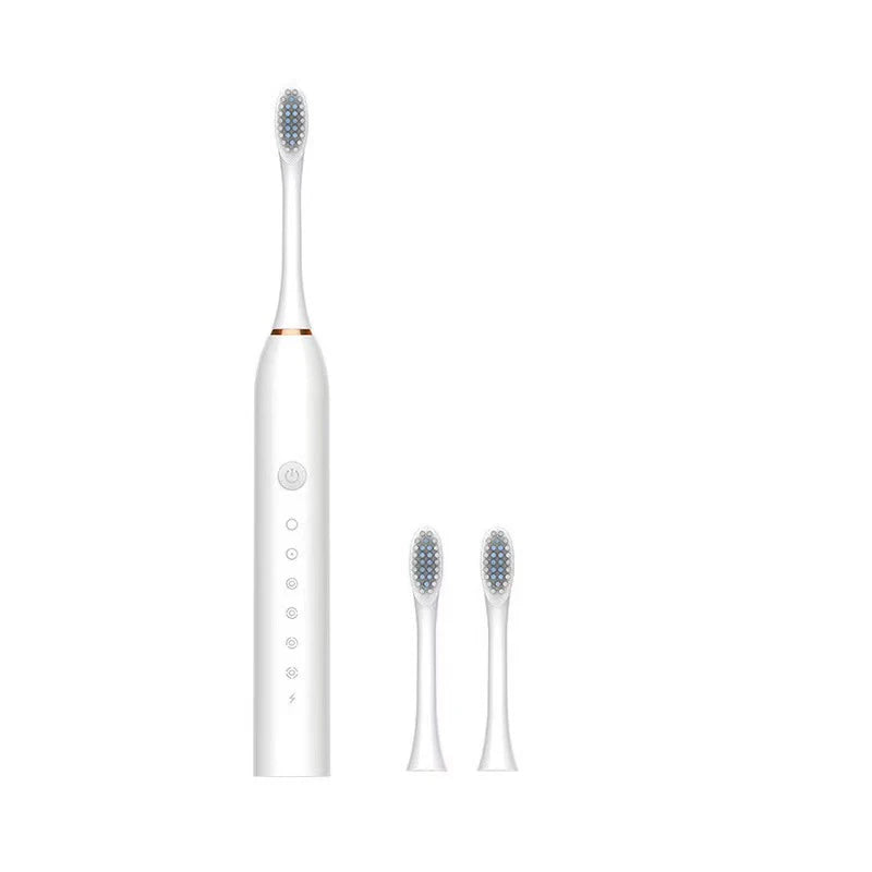 Electric Toothbrush Waterproof DuPont Brush Head USB Rechargeable High Frequency Cleaning