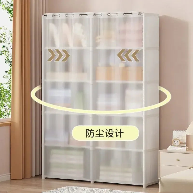 Dustproof Multi-layer Wardrobe Storage Rack