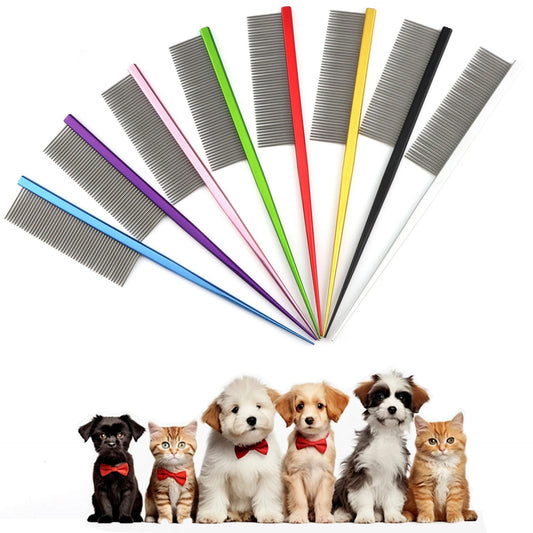 Stainless Steel Puppy Grooming Comb for Pets