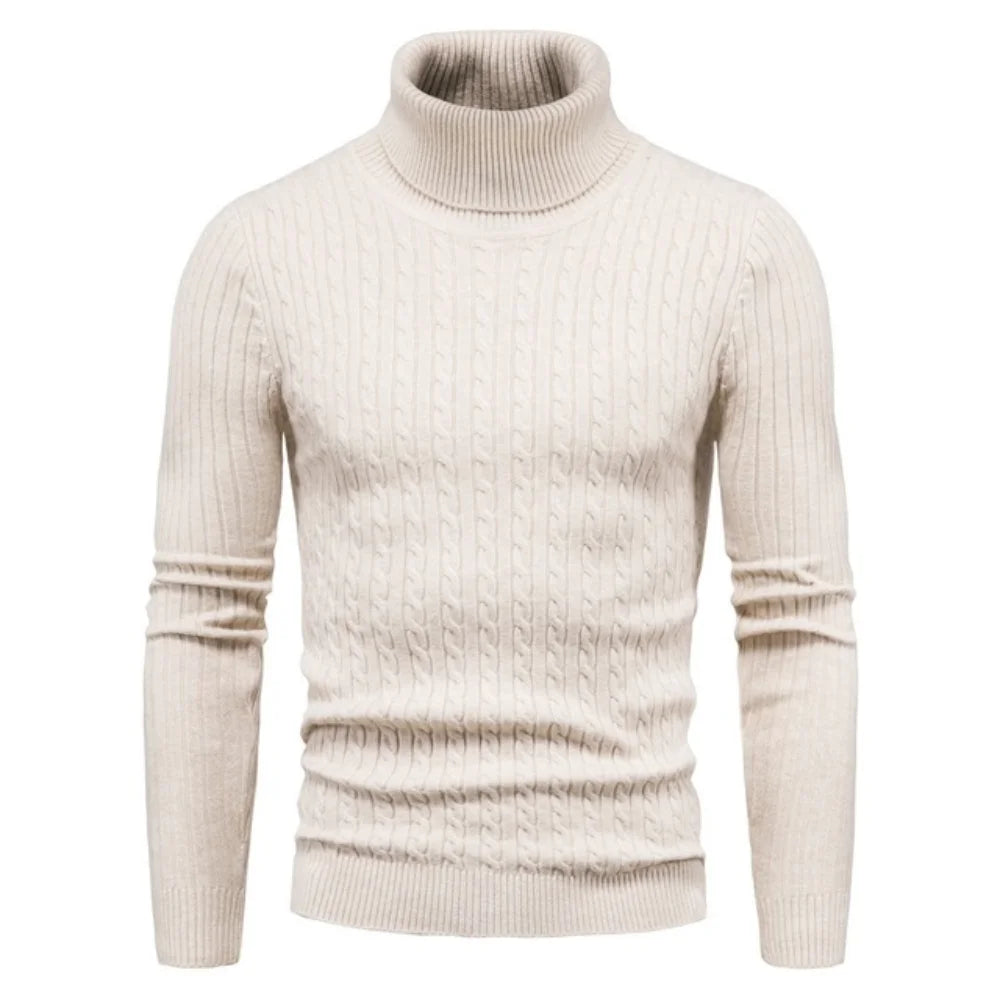 Autumn/Winter Turtleneck Pullover Slim Fit Sweater