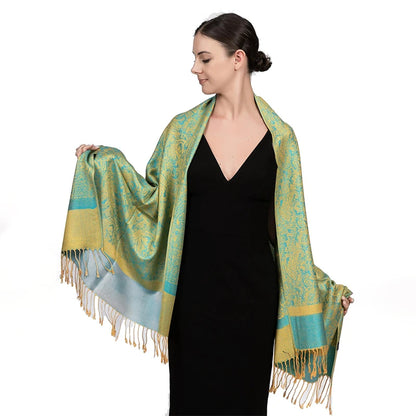 Poncho de voyage de luxe en cachemire – Enveloppements d'hiver chauds